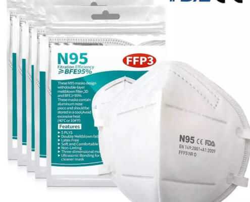Mondmasker N95 FFP3 (10 stuks)
