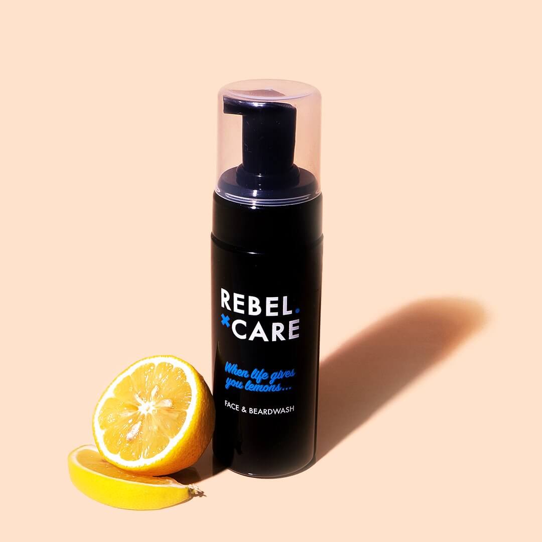 Rebel Care Face & Beard Wash When Life Gives You Lemons