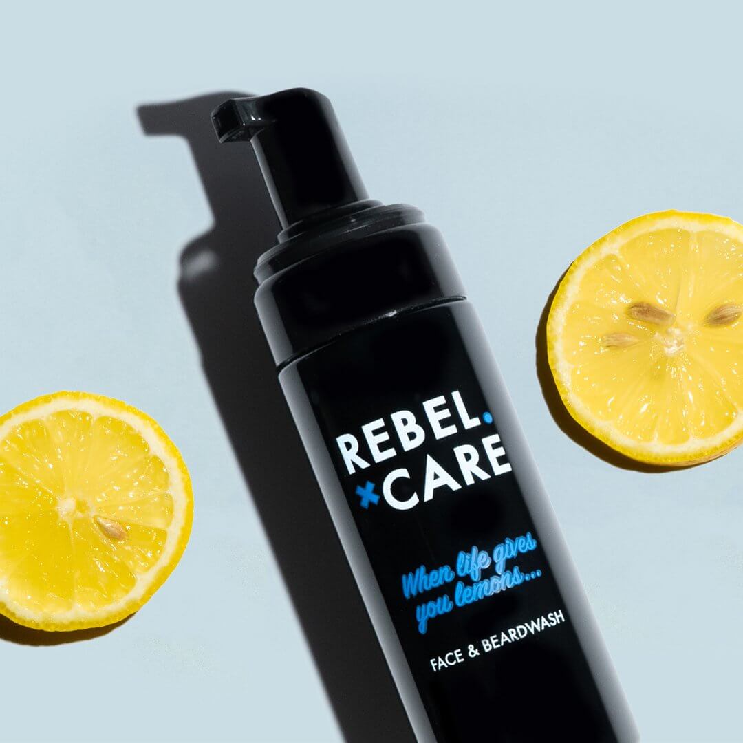 Rebel Care Face & Beard Wash When Life Gives You Lemons